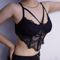 Sexy Solid Color Lingerie Vest R1060A - SWEETKAMA