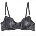 Sexy Solid Color Sexy Lingerie Set with Garter LS1658 - SWEETKAMA