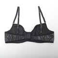 Sexy Solid Color Sexy Lingerie Set with Garter LS1658 - SWEETKAMA