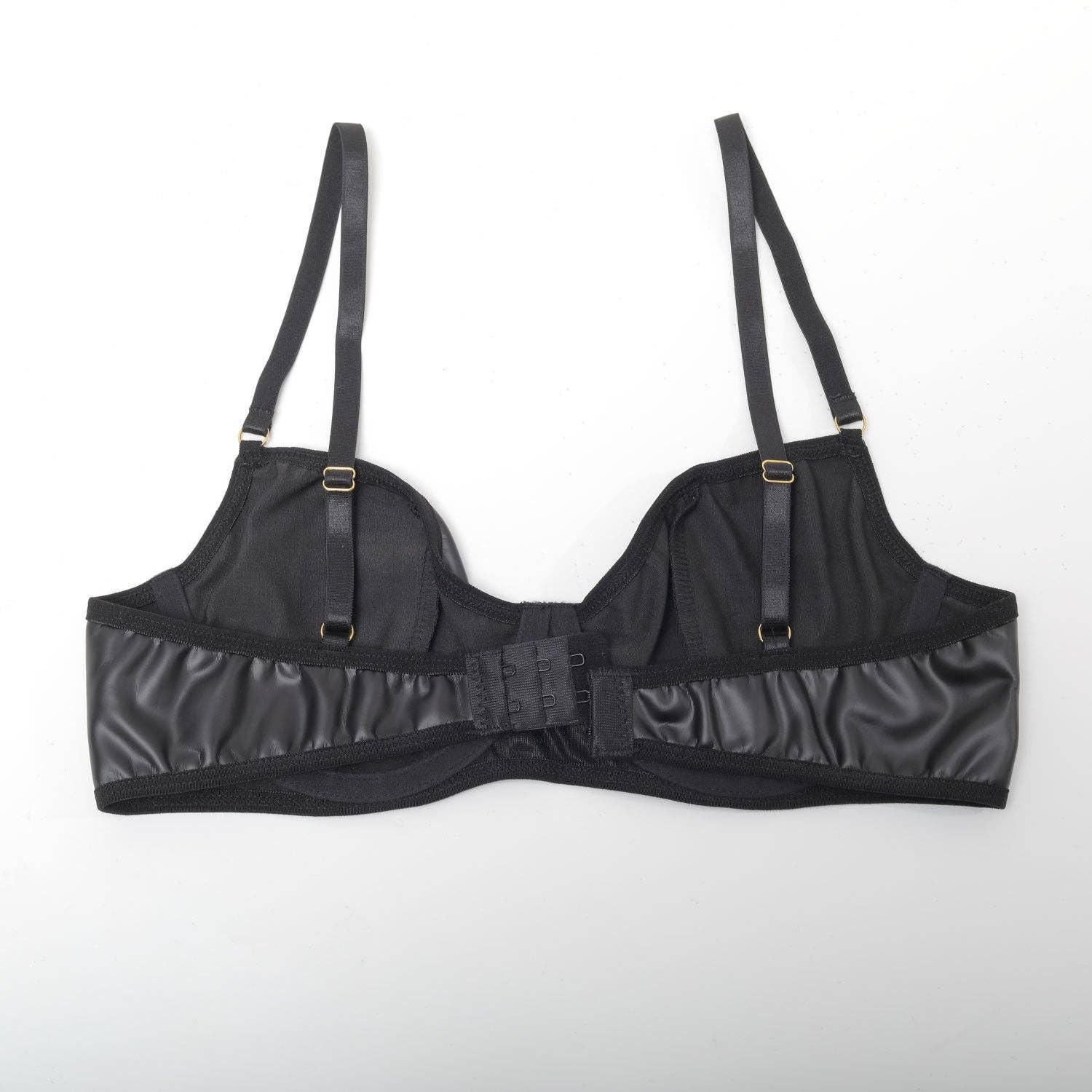 Sexy Solid Color Sexy Lingerie Set with Garter LS1658 - SWEETKAMA