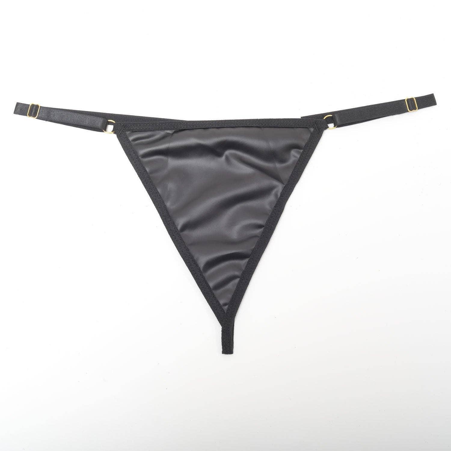 Sexy Solid Color Sexy Lingerie Set with Garter LS1658 - SWEETKAMA