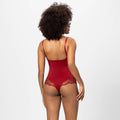 Sexy Solid Color Teddy Lace Lingerie Bodysuit 32524 - SWEETKAMA