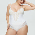Sexy Solid Color Teddy Lace Lingerie Bodysuit 32524 - SWEETKAMA