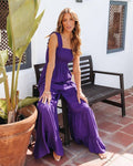 Sleeveless Solid Color Ladies Daily Jumpsuit 23313 - SWEETKAMA