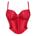 Solid Color Backless Shoulder Straps Corset 853 - SWEETKAMA