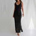 Solid Color Bikini Swimwear Cover Up Dress HL7377 - SWEETKAMA