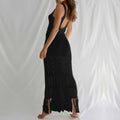 Solid Color Bikini Swimwear Cover Up Dress HL7377 - SWEETKAMA