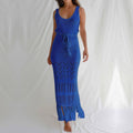 Solid Color Bikini Swimwear Cover Up Dress HL7377 - SWEETKAMA