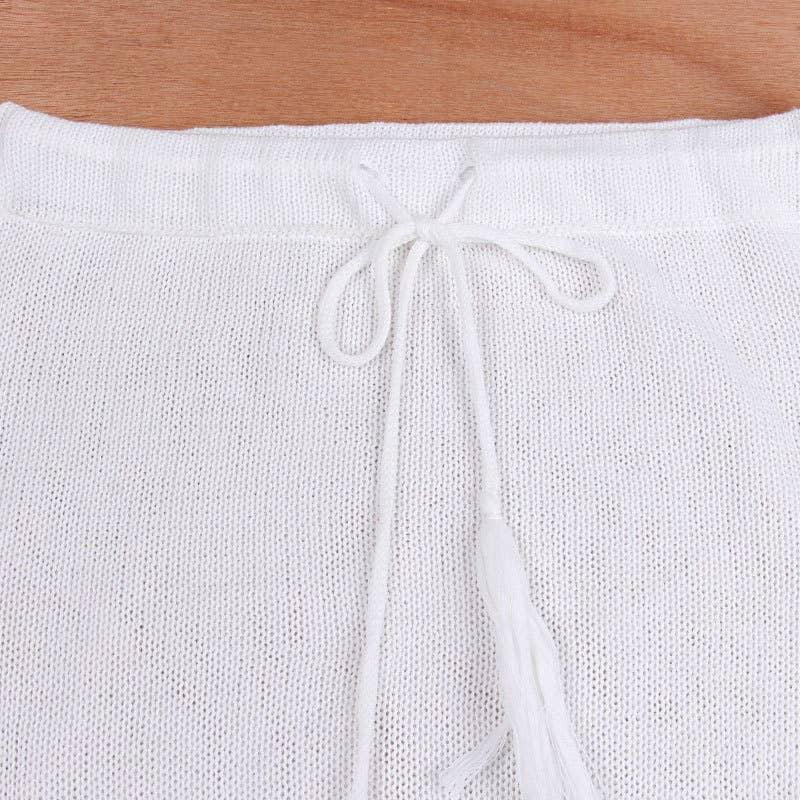 Solid Color Bikini Swimwear Cover Up Set HL5870 - SWEETKAMA