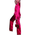 Solid Color Long Sleeves Top and Pants Ladies Set ZL1857 - SWEETKAMA