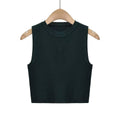 Solid Color Round Neck Close-Fit Daily Knit Top C83614-CL1 - SWEETKAMA