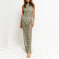 Solid Color Tassels Bikini Swimwear Cover Up Dress HL9702 - SWEETKAMA