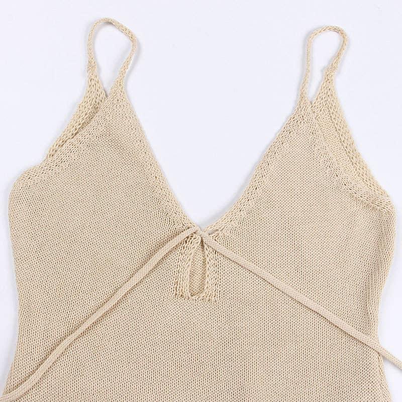 Solid Color Tassels Bikini Swimwear Cover Up Dress HL9771 - SWEETKAMA