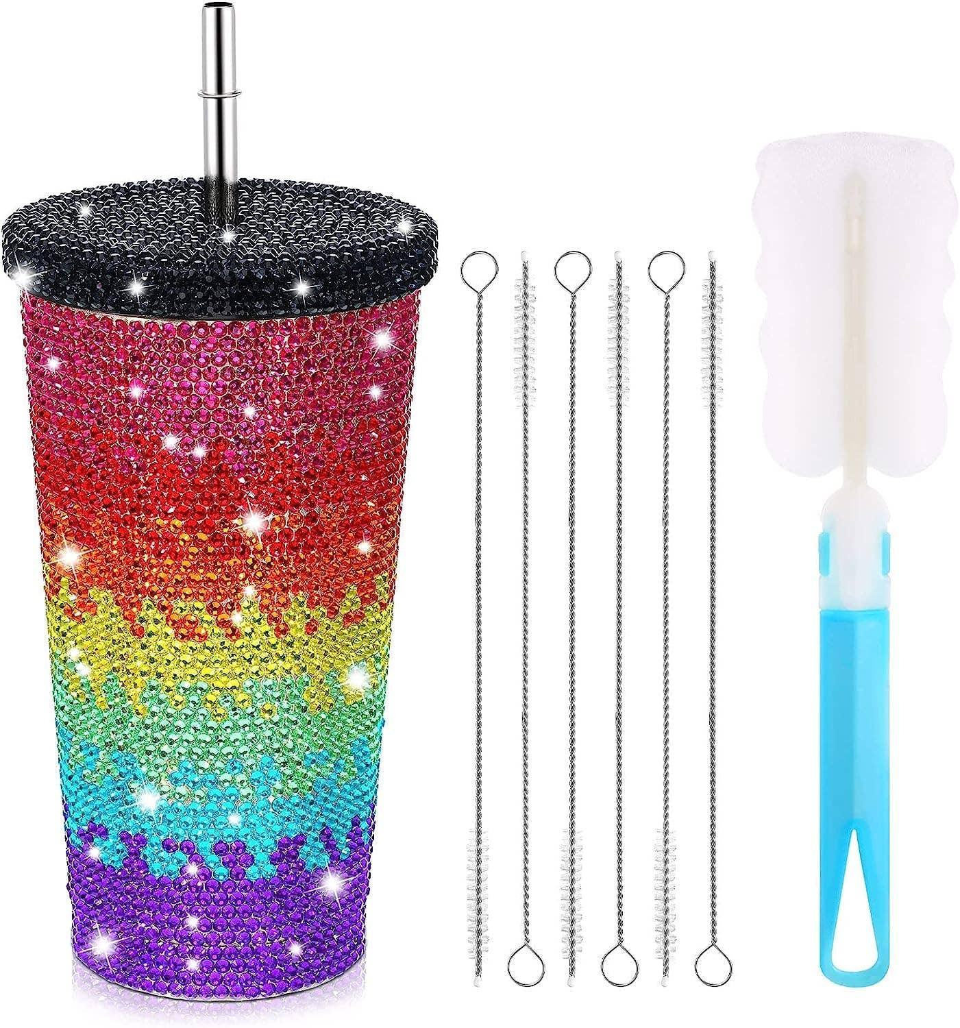 Sparkle Rhinestone Water Bottle 17oz FKWB0628 - SWEETKAMA