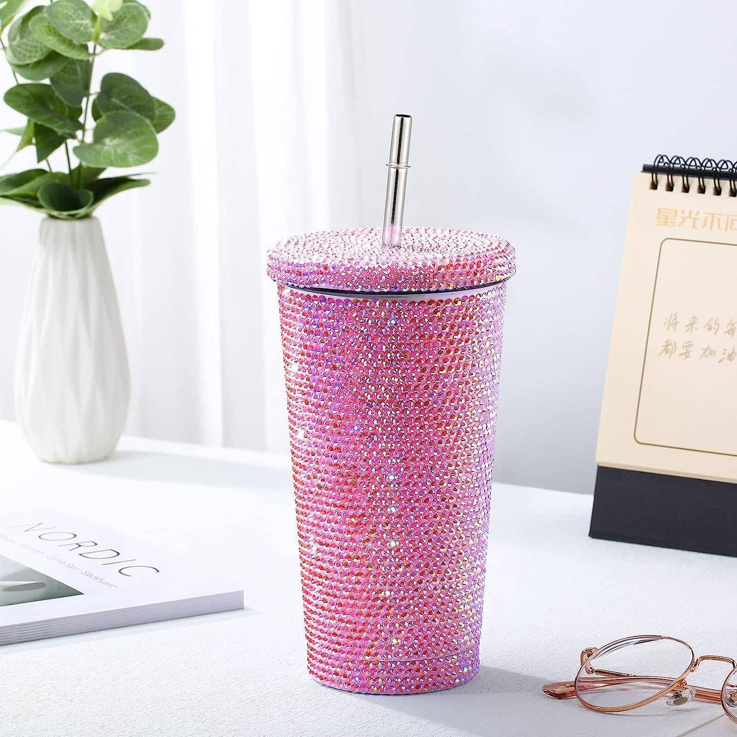 Sparkle Rhinestone Water Bottle 17oz FKWB0628 - SWEETKAMA
