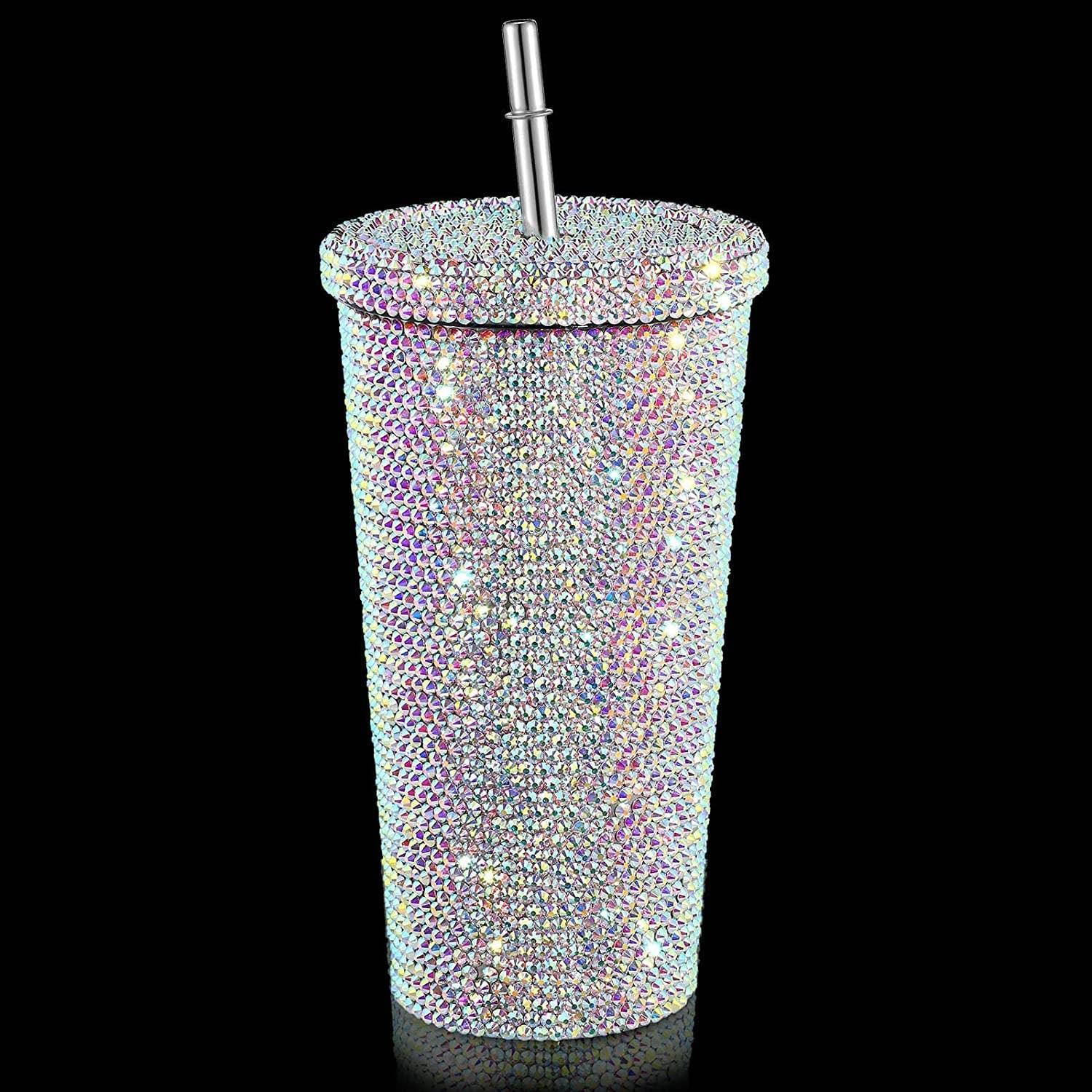 Sparkle Rhinestone Water Bottle 17oz FKWB0628 - SWEETKAMA