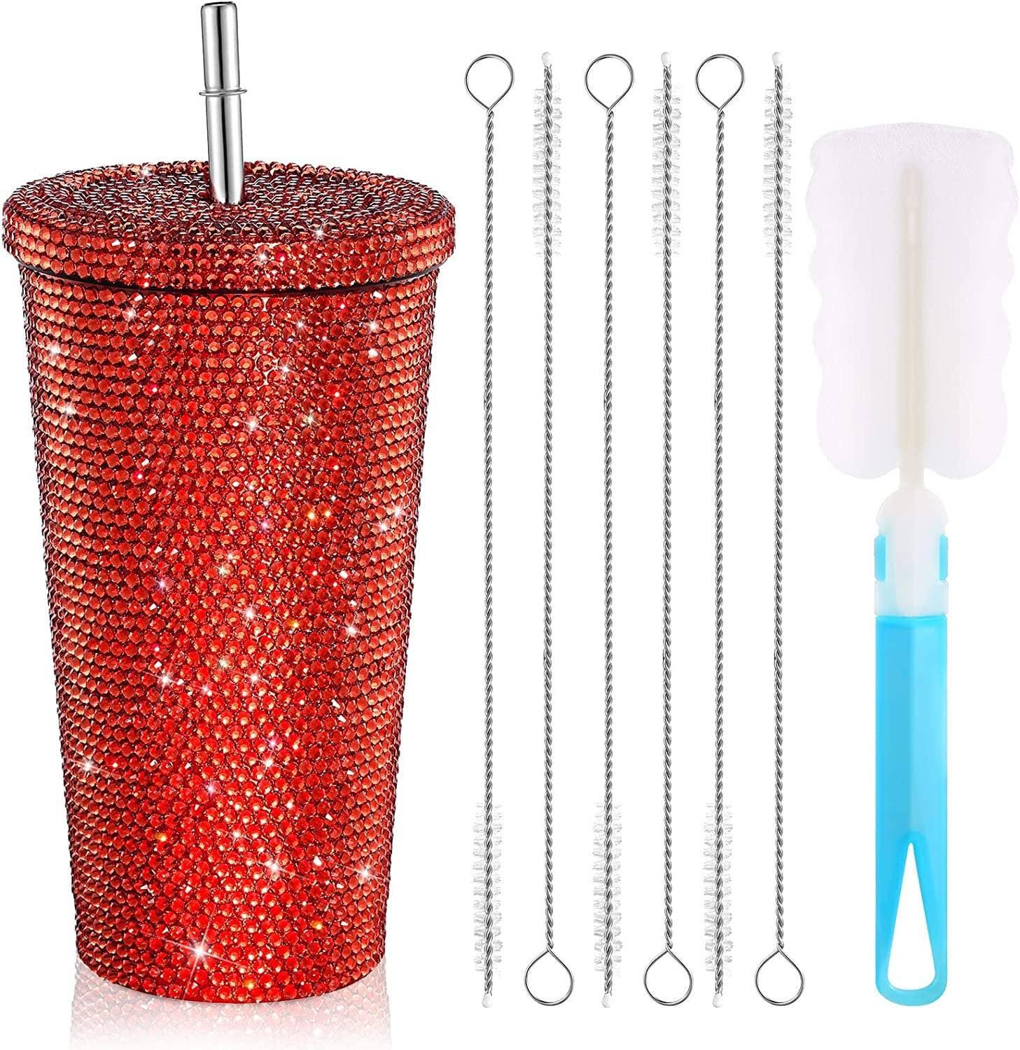 Sparkle Rhinestone Water Bottle 17oz FKWB0628 - SWEETKAMA