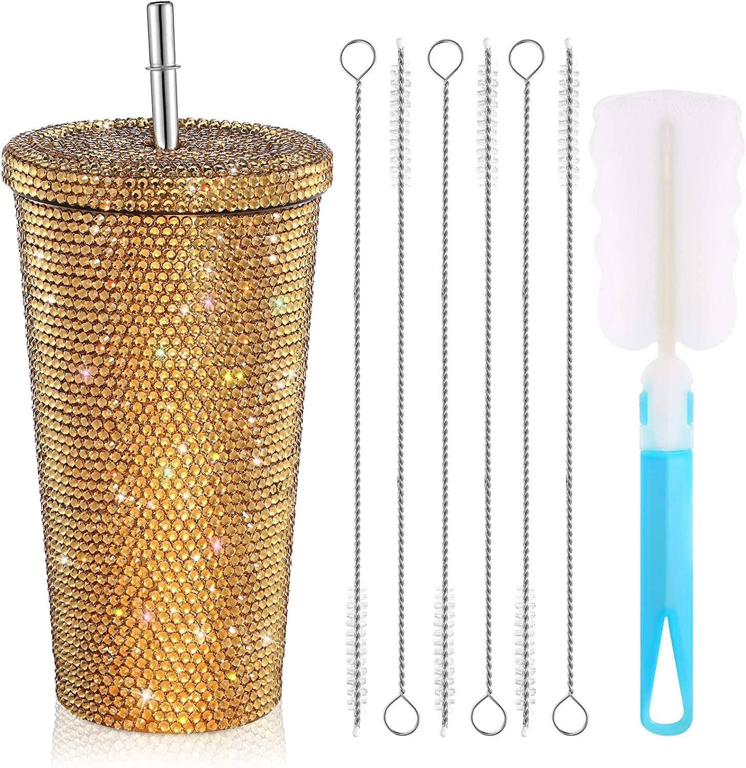 Sparkle Rhinestone Water Bottle 17oz FKWB0628 - SWEETKAMA