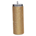 Sparkle Rhinestone Water Bottle 17oz with Straw FKC05 - SWEETKAMA