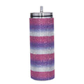 Sparkle Rhinestone Water Bottle 17oz with Straw FKC05 - SWEETKAMA