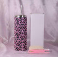 Sparkle Rhinestone Water Bottle 17oz with Straw FKC05 - SWEETKAMA