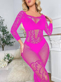 Spicy Hollow Out Fishnet See Through Bodystocking W594 - SWEETKAMA