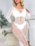 Spicy Hollow Out Fishnet See Through Bodystocking W594 - SWEETKAMA