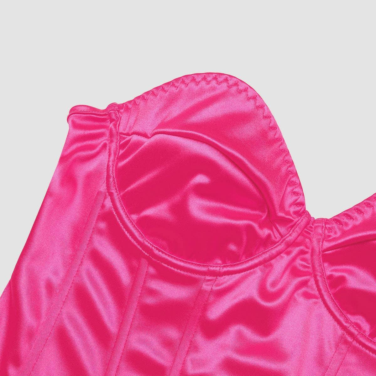 Strapless Sexy Back String Tie Bodysuit M60327 - SWEETKAMA