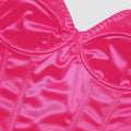 Strapless Sexy Back String Tie Bodysuit M60327 - SWEETKAMA