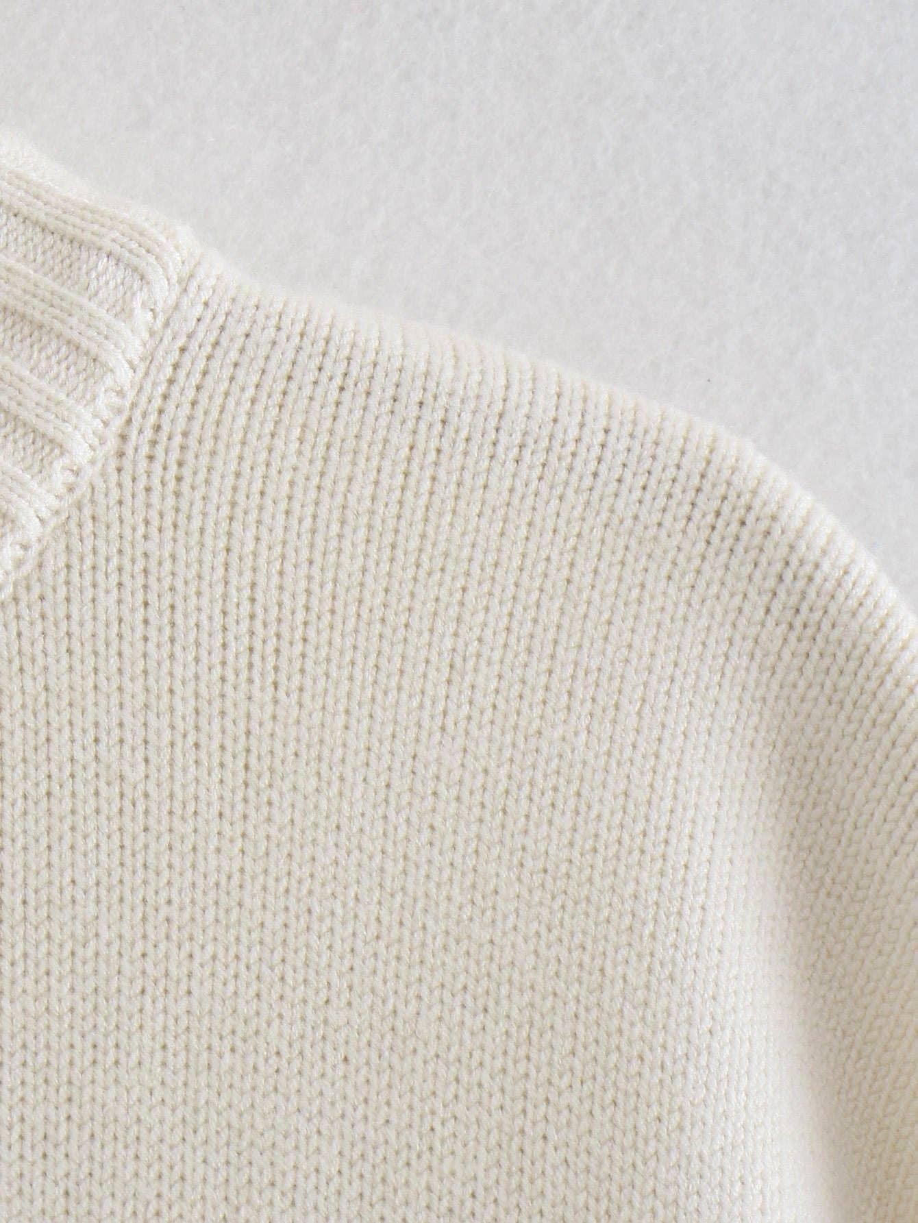 Stripe Long Sleeves Round Neck Women Daily Sweater A8LS217 - SWEETKAMA