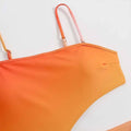 SW 2 PCS Flower Print Swimsuit Bikini Set with Cover Y88 - SWEETKAMA