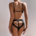 Tassel Sexy Lingerie Set with Garter Belt 3028 - SWEETKAMA