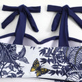 Tiger Floral Print 2PCS Bikini Set with Wrap Y84 - SWEETKAMA
