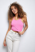 Women Seamless Cami Crop Top SKT3007 - SWEETKAMA