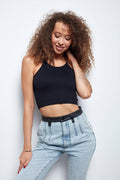 Women Seamless Cami Crop Top SKT3007 - SWEETKAMA