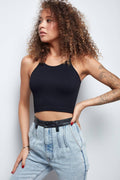 Women Seamless Cami Crop Top SKT3007 - SWEETKAMA