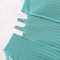 Wrinkle Solid Color Waist Cut Out One Piece Swimwear Y09 - SWEETKAMA